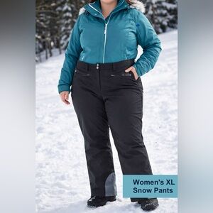 Women’s XL Free Country Ski Pants – Adjustable Waist, Excellent Condition